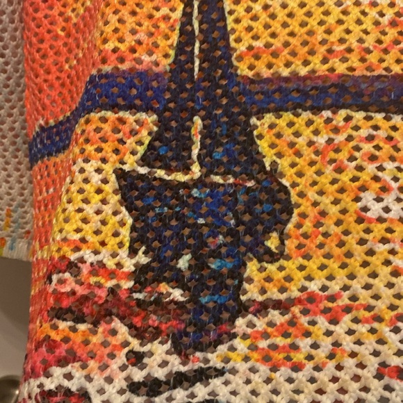 NWOT open weave knit top - Picture 4 of 4